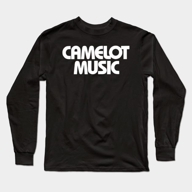 Camelot Music Records Vintage Retro Long Sleeve T-Shirt by Ghost Of A Chance 